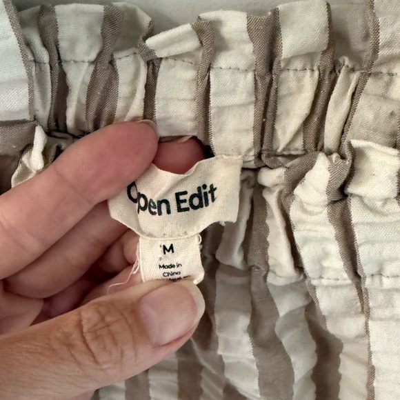 Striped Ruffle Maxi Dress - Picture 2 of 2